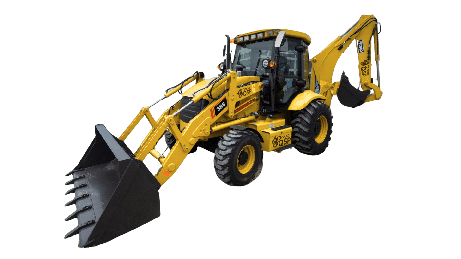 Retroexcavadora - Maquinaria pesada QSP